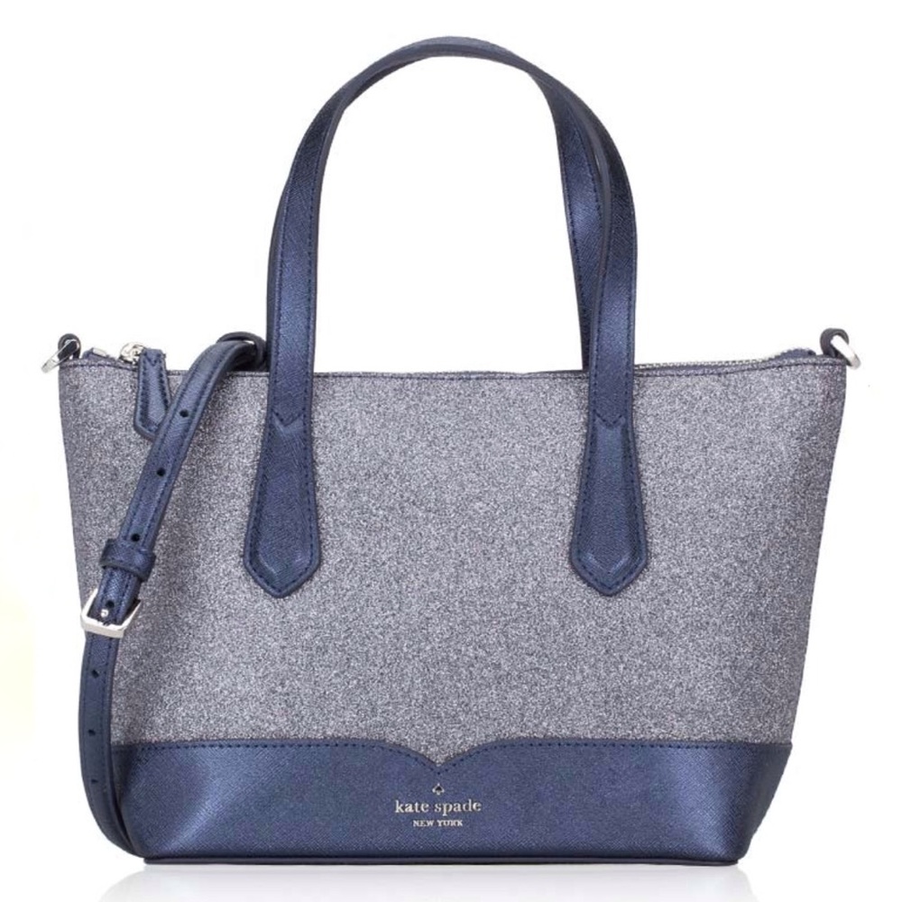 Kate Spade Glitter Satchel Crossbody Bag